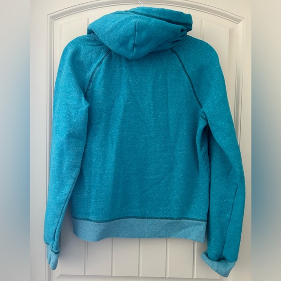 Victorias Secret PINK Blue Hoodie Sweatshirt - Picture 2 of 3